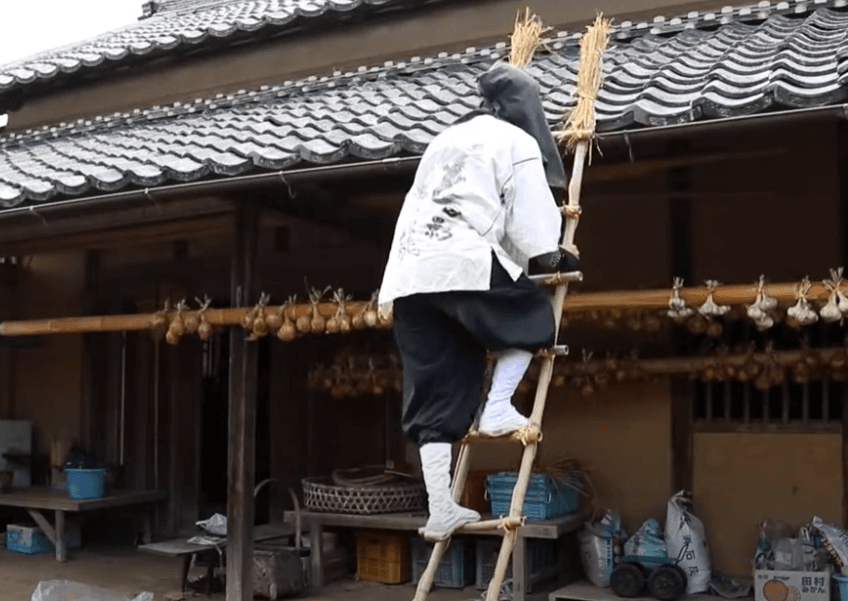 結梯子づくり体験