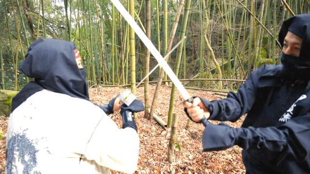 忍者アクションPV撮影体験