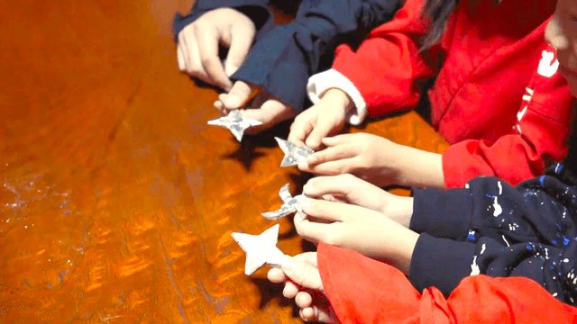 手裏剣づくり体験