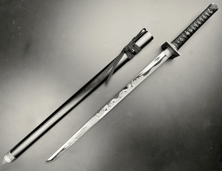 忍者刀大刀(竜刀身・模造刀)